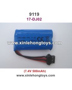 XinleHong Toys 9119 Battery 7.4V 500mAh