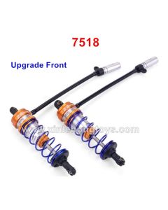 ZD Racing DBX 10 Upgrades-Front Oil Shock Set Orange 7518