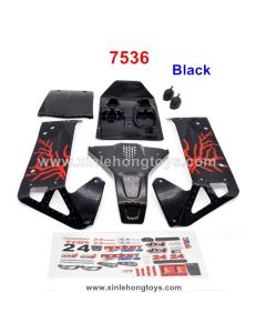 ZD Racing dbx10 RC Body Shell Black 7536