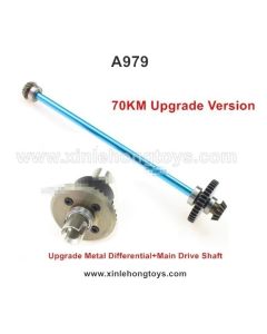 WLtoys A979 Upgrade Metal Differential+Main Drive Shaft