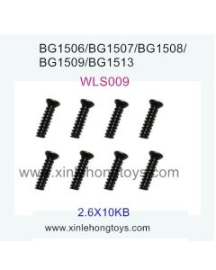 Subotech BG1506 Parts Countersunk Head Screws WLS009 2.6X10KB