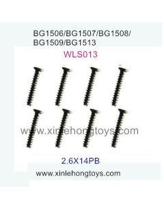 Subotech BG1506 Parts Flat Head Screw WLS013 2.6X14PB