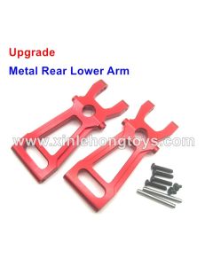 XinleHong 9130 Upgrade Metal Rear Lower Arm (30-SJ10 Metal Version)-Red