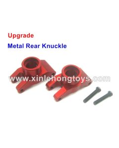 XinleHong 9130 Upgrade Parts Metal Rear Knuckle (30-SJ12 Metal Version)-Red