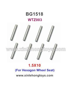 Subotech BG1508 Parts Iron Rod, Optical Shaft WTZ003 1.5X10 (For Hexagon Wheel Seat)