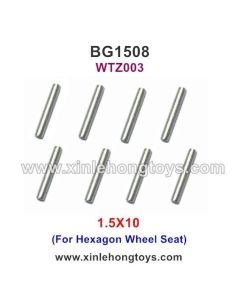 Subotech BG1508 Parts Iron Rod, Optical Shaft WTZ003 1.5X10 (For Hexagon Wheel Seat)