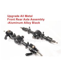 JJRC Q65 Upgrade Parts Metal Front Rear Axle Assembly-Aluminum Alloy