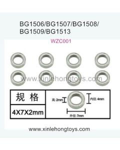 Subotech BG1509 Parts Ball Bearing WZC001 4X7X2mm