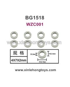 Subotech BG1518 Parts Ball Bearing WZC001 4X7X2mm