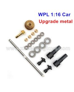 WPL B-16 B-1 Upgrade Metal Front Axle Differential Gear kit