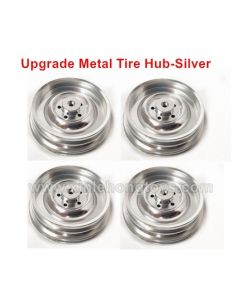 JJRC Q65 D844 Upgrade Metal Tire Hub-Silver