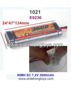 REMO HOBBY 1021 Battery NIMH SC 7.2V 3600mAh E9236