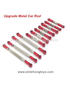 Feiyue FY06 Desert-6 Upgrades-Metal Car linkage-Red