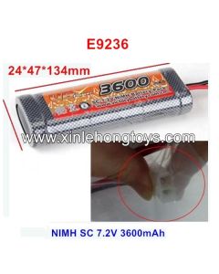 REMO HOBBY Parts Battery NIMH SC 7.2V 3600mAh E9236