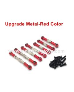 Subotech BG1518 Upgrade Parts Metal Car Rod-Red Color