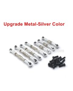 Subotech BG1506 BG1507 BG1508 BG1509 Upgrade Parts-Metal Car Rod, Silver Color