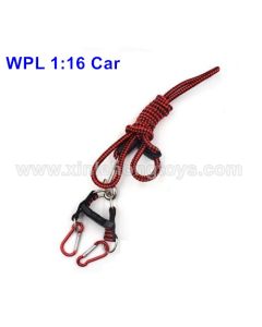 WPL B-1 B-16 Parts Car Traction Rope-Red
