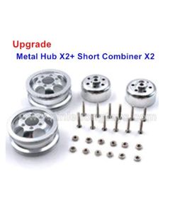 JJRC Q61 D827 Upgrade Parts Metal Tire Hub X2+ Short Combiner X2