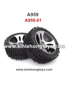 WLtoys A959 Parts Tire Wheel A959-01