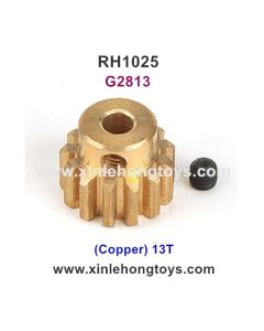 REMO HOBBY 1025 Parts Motor Gear (Copper) 13T G2813