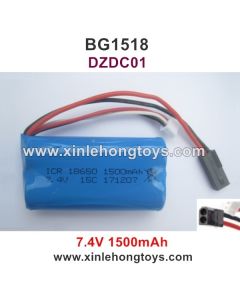 Subotech BG1518 Battery 7.4V 1500mAh DZDC01