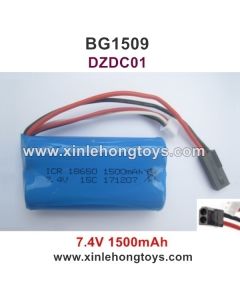 Subotech BG1509 Battery 7.4V 1500mAh DZDC01