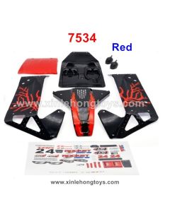 ZD Racing RC Car DBX 10 Body Shell Red 7534