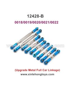 Wltoys 12428-B Upgrade Metal Parts Full Car Steering Rod, Arm Lever 0018 0019 0020 0021 0022