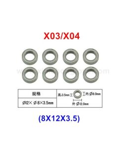 XLF X03 X04 Parts Bearing XLF-1017