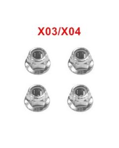 XLF X04 X03 RC Parts Flange Locknut XLF-1012
