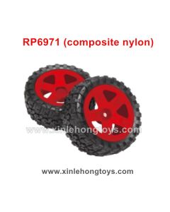 Remo Hobby 1651 Upgrade Parts RP6971 Tires Assembly 