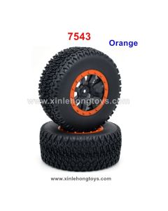 ZD Racing Parts 1/10 DBX 10 Wheels-Orange 7543 For Brushed Version Car