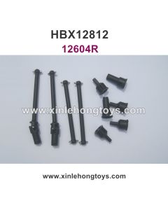 HBX 12812 SURVIVOR ST Parts Dog Bone Drive Shaft+Dogbone Cups 12604R