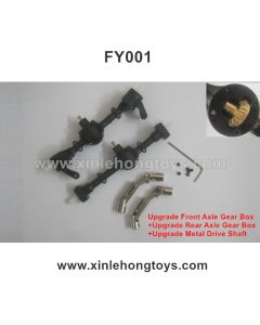 FAYEE M35 FY001 Upgrade Front Axle Gear Box+Upgrade Rear Axle Gear Box+Upgrade Metal Drive Shaft