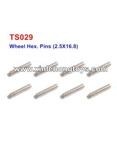 HBX T6 Parts Wheel Hex. Pins TS029