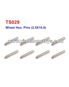 HBX T6 Parts Wheel Hex. Pins TS029