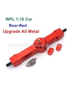 WPL B1 B-16 Upgrade Metal Rear axle assembly