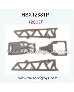 HaiBoXing HBX 12881P Parts Servo Cover+Motor Guard+Chassis Side Plates A 12002P