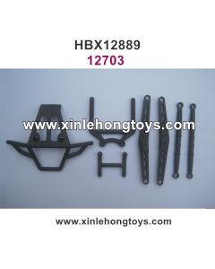 HBX 12889 Thruster Parts Front Bumer+ Body Posts 12703