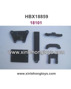 HaiBoXing HBX 18859 Parts  Front Top Plate+Servo Guard+Suspension Brace 18101