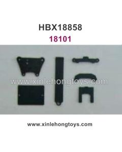 HaiBoXing HBX 18858 Parts  Front Top Plate+Servo Guard+Suspension Brace 18101
