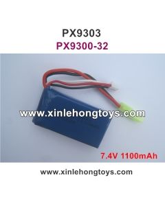 PXtoys 9303 Battery 7.4V 1100mAh PX9300-32