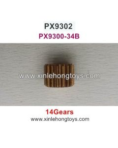 Pxtoys Speed Pioneer 9302 Parts Motor Gear (14 Gears) PX9300-34B