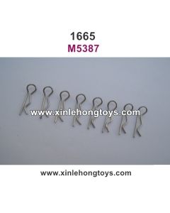 REMO HOBBY 1665 Parts Body Clips M5387 