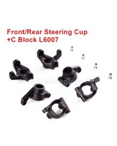 LC Racing 1/14 EMB Parts Steering Cup+C Block L6007