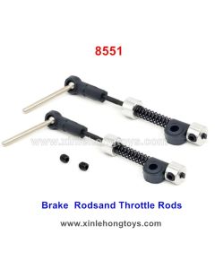 DBX 07 ZD Racing Parts Brake Rodsand Throttle Rods 8551