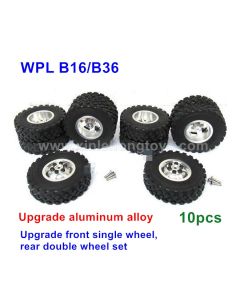 WPL B36 Upgrade Parts-Metal Tire, Wheel