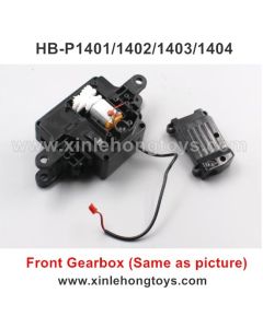HB-P1401 Parts Front Gearbox+Servo (same as picutre)