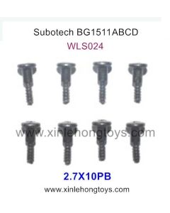 Subotech BG1511A BG1511B BG1511C BG1511D Parts Screw WLS024 2.7X10PB