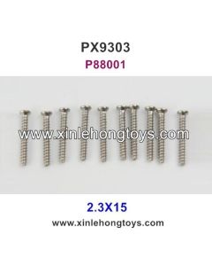 Pxtoys 9303 Parts 2.3X15 Round Head Screw P88001